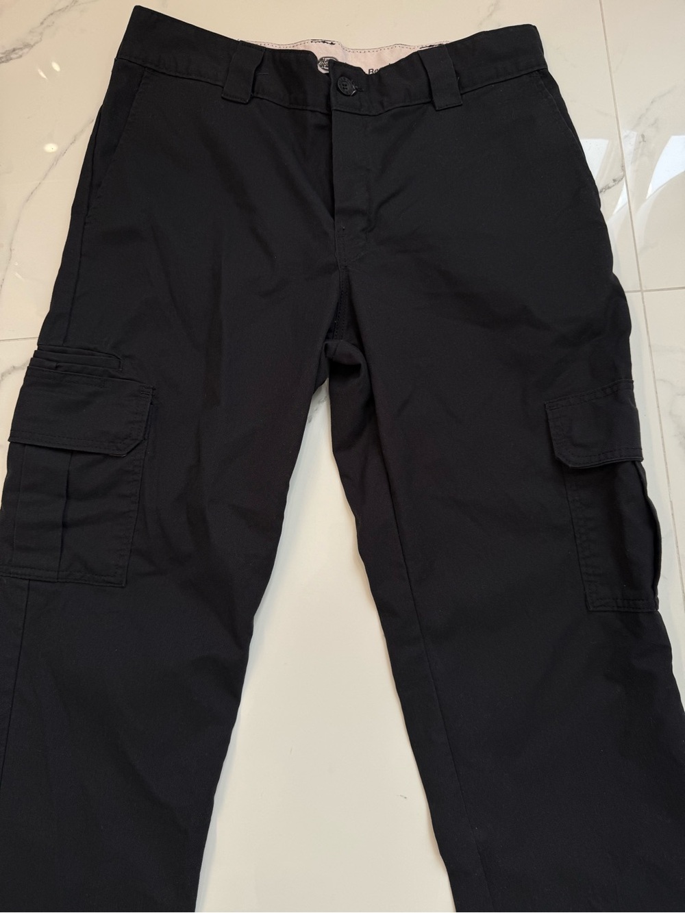 Dickies FLEX Regular Fit Straight Leg Cargo Pants Black Men 34x30 WP595BK